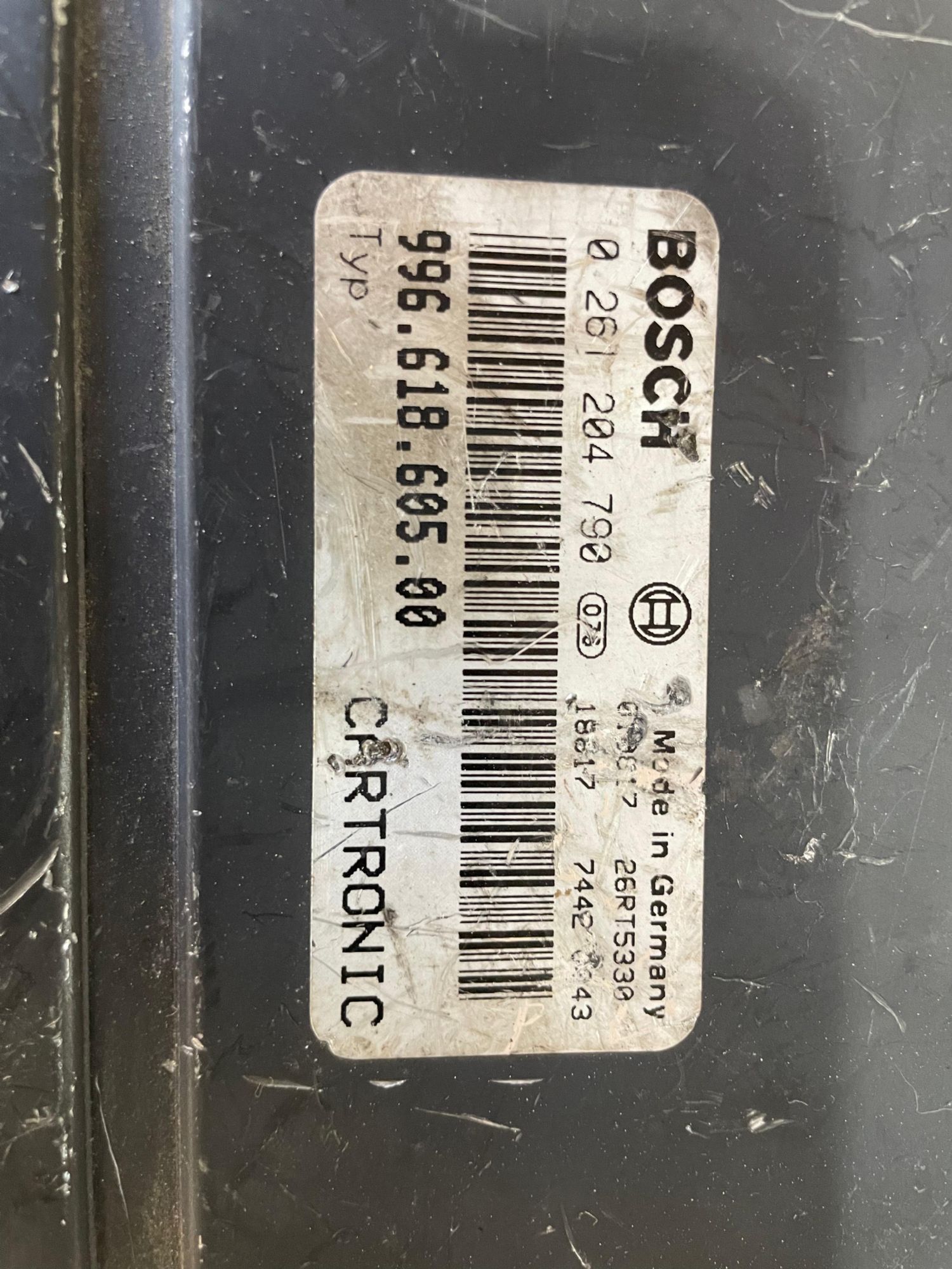 99661860500 Porsche Boxster Motor Beyni 